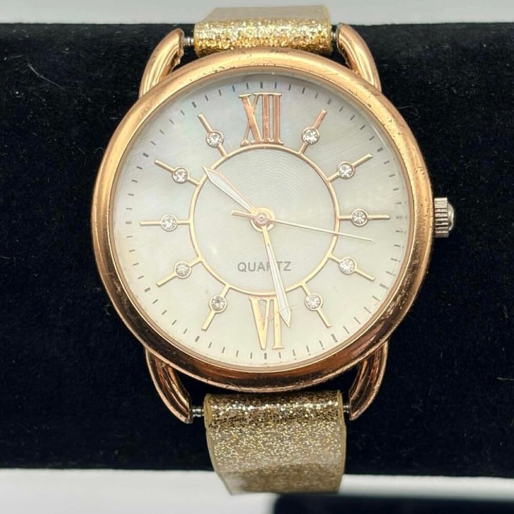 Gold Shimmer Accutime Watch